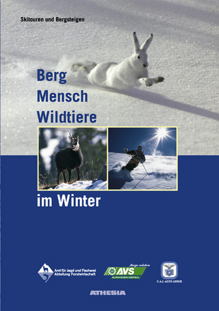Berg, Mensch, Wildtiere im Winter