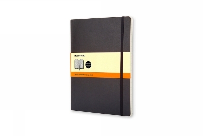 Moleskine Soft Extra Large Ruled Notebook Black -  Moleskine