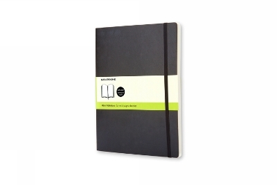 Moleskine Soft Extra Large Plain Notebook Black -  Moleskine