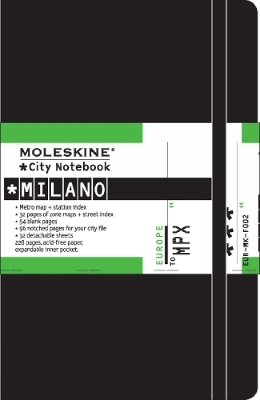 City Notebook Milan