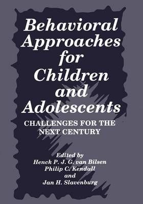 Behavioral Approaches for Children and Adolescents - 
