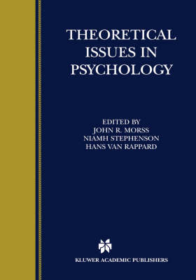 Theoretical Issues in Psychology - 