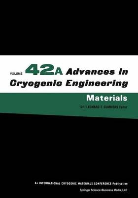 Advances in Cryogenic Engineering Materials - 