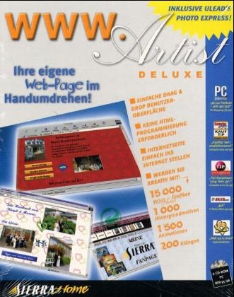WWW.Artist Deluxe, 2 CD-ROMs