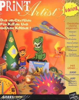 Print Artist Junior, 1 CD-ROM
