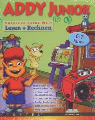 Lese&uuml;bungen und Rechen&uuml;bungen, 6-7 Jahre, 2 CD-ROMs