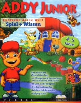 ADDY Junior, Spiel und Wissen, 4-5 Jahre, 2 CD-ROMs