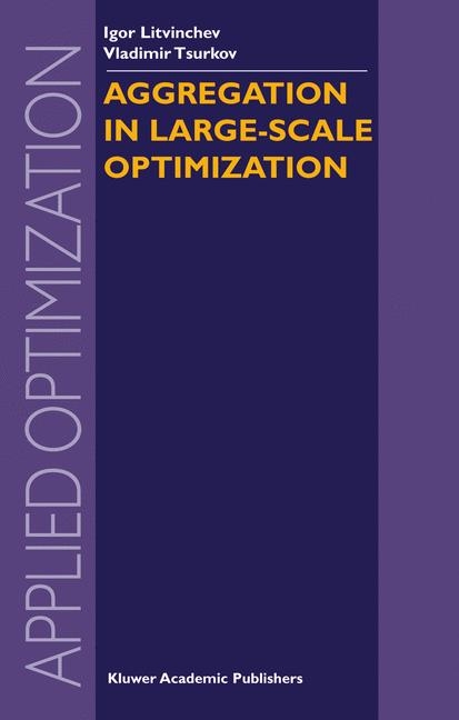 Aggregation in Large-Scale Optimization -  I. Litvinchev,  Vladimir Tsurkov