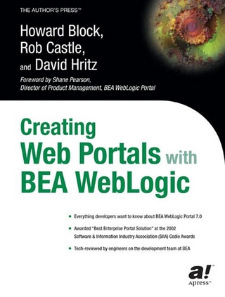 Creating Web Portals with BEA WebLogic