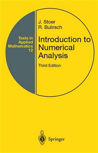 Introduction to Numerical Analysis