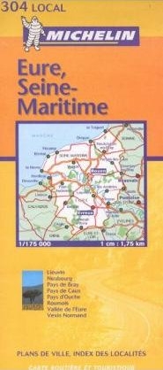 Michelin "Local" France Map #304 - Staff Michelin