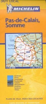 Map 11301: Pays De Calais -  Michelin