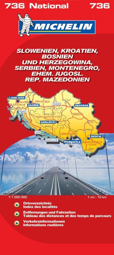 Slowenien, Kroatien, Bosnien und Herzegowina, Serbien, Montenegro, Ehem. Jugosl., Rep. Mazedonien