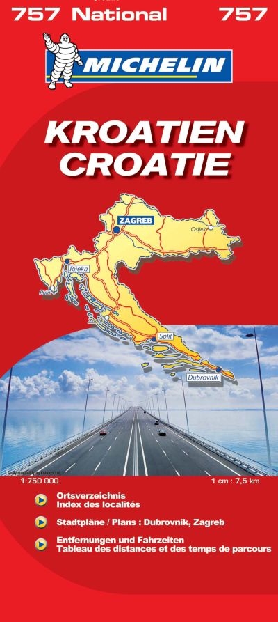 Kroatien 1 : 750 000