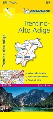 Trentino - Michelin Local Map 354