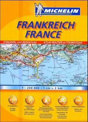 Frankreich Strassen- und Reiseatlas