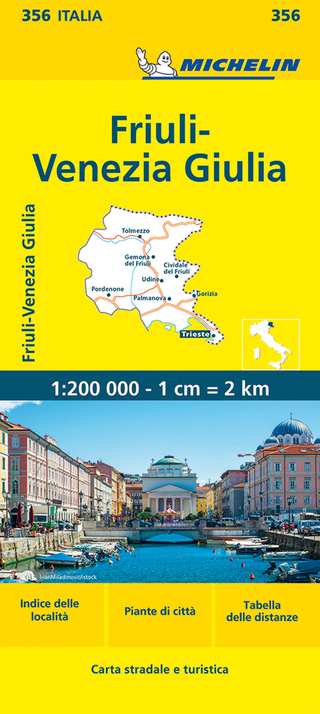 Friuli Venezia Giulia - Michelin Local Map 356