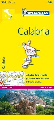 Calabria - Michelin Local Map 364