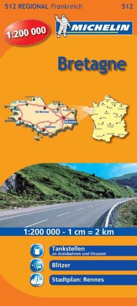 Bretagne 1 : 200 000