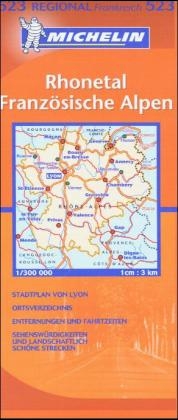 Michelin Rh&ocirc;netal - Franz&ouml;sische Alpen