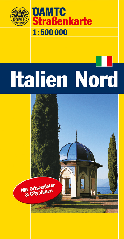 &Ouml;AMTC L&auml;nderkarte Italien Nord