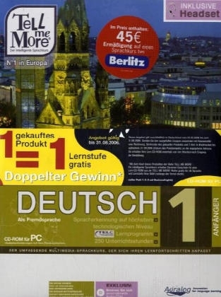 Tell Me More Premium Deutsch Anfänger (Level 1)