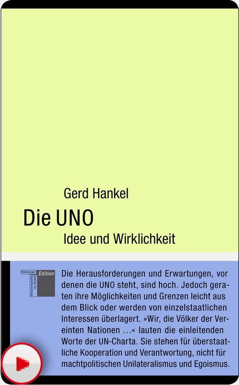 Die UNO - Gerd Hankel