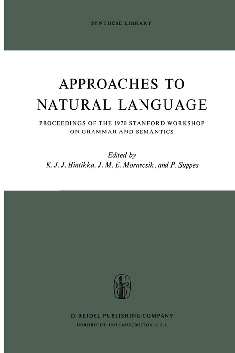 Approaches to Natural Language - 