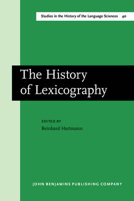 The History of Lexicography - 
