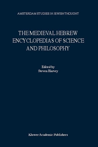 Medieval Hebrew Encyclopedias of Science and Philosophy