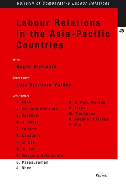 Labour Relations in the Asia-Pacific Countries - 