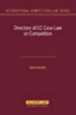 Directory on EC Case Law on Competition