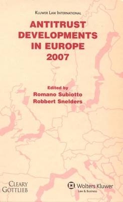 Antitrust Developments In Europe