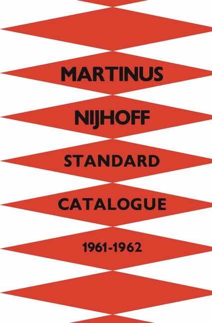 Important Collection of Old and New Books, Standard Works and Periodical Sets -  Martinus Nijhoff