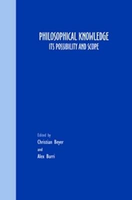 Philosophical Knowledge - 