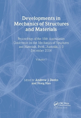 Developments in Mechanics of Structures & Materials