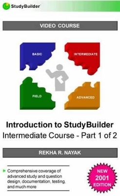 Introduction to Studybuilder - Intermediate Course