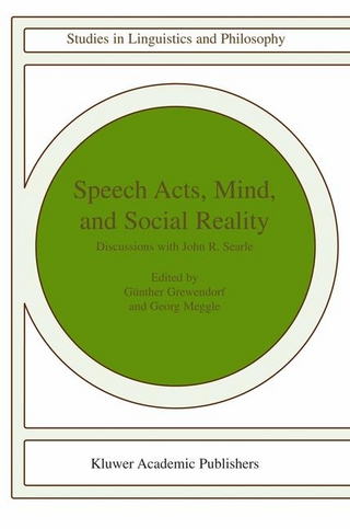 Speech Acts, Mind, and Social Reality