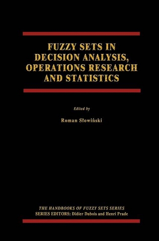 Fuzzy Sets in Decision Analysis, Operations Research and Statistics