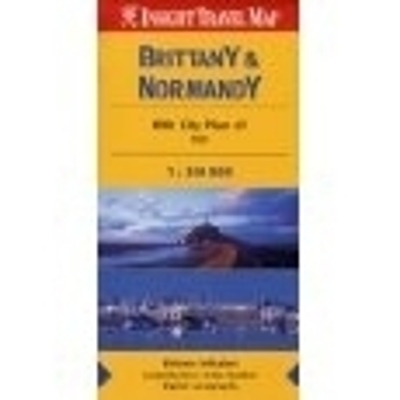 Insight Travel Maps: Brittany & Normandy -  APA Publications Limited