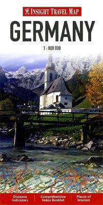 Insight Guides Travel Map Germany