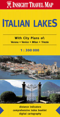 Italian Lakes Travel Map