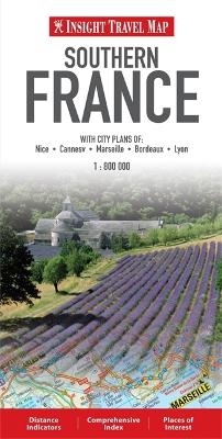 Insight Guides Travel Map Southern France -  APA Publications Limited