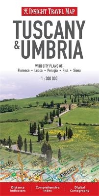 Insight Guides Travel Map Tuscany & Umbria -  APA Publications Limited