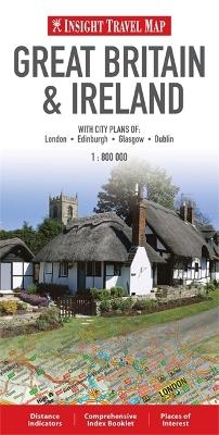 Insight Guides Travel Map Great Britain & Ireland -  APA Publications Limited