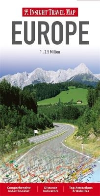 Insight Guides Travel Map Europe -  APA Publications Limited