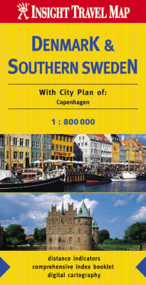 Denmark and Southern Sweden Insight Travel Map