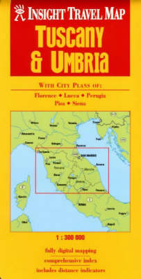 Tuscany and Umbria Insight Travel Map