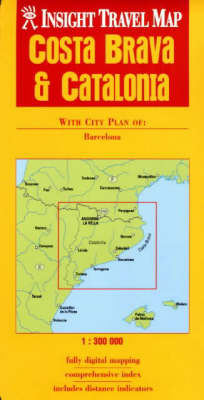 Costa Brava/Catalonia Insight Travel Map