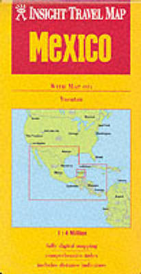 Mexico-Yucatan Insight Travel Map